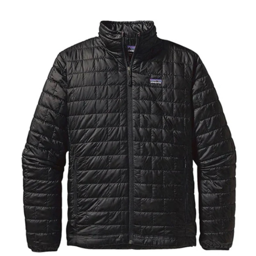 Patagonia Men's Black Nano Puff Sweater Jacket